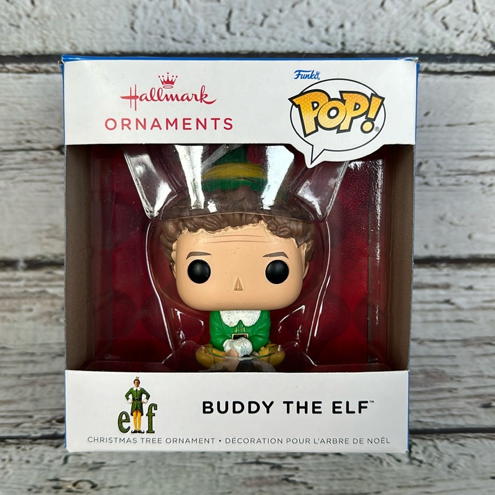 Hallmark Ornaments Funko Pop Buddy the Elf Christmas Tree Ornament